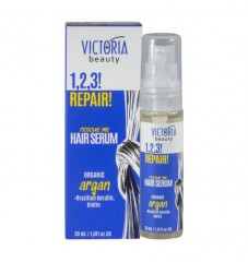 Victoria Beauty  1,2,3! REPAIR! Серум за увредена коса с арган